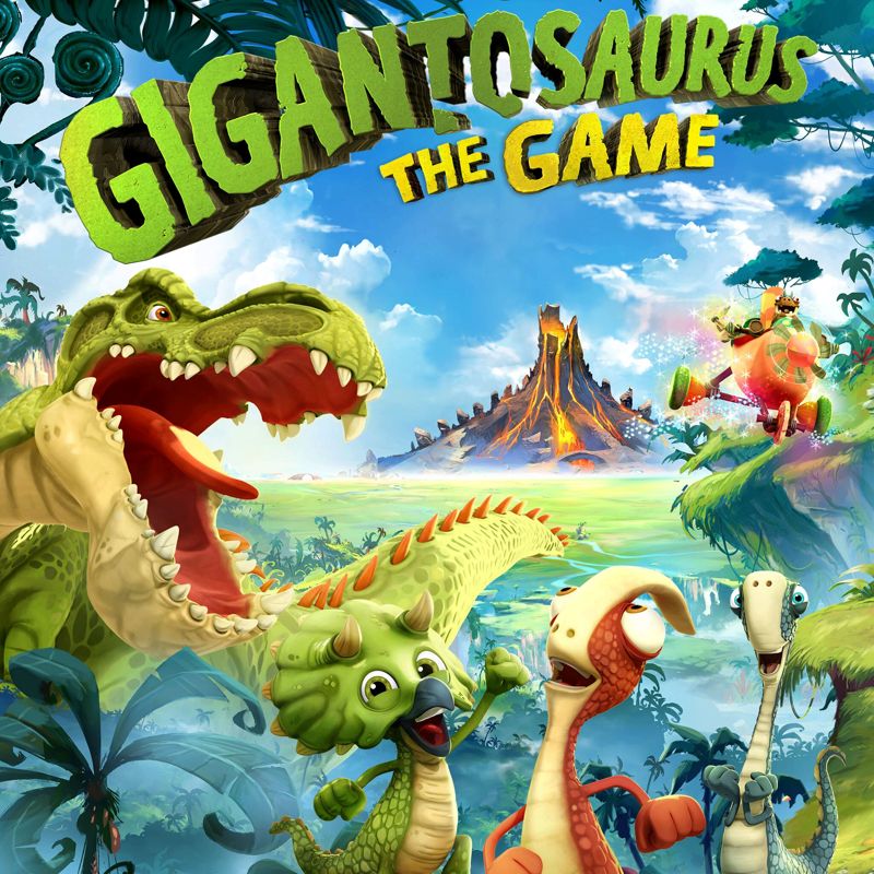 Gigantosaurus: The Game box art for Playstation 4